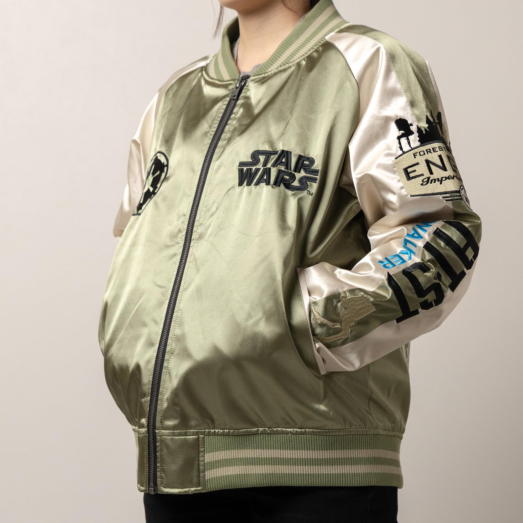 Amazon.co.jp: 丸眞 スカジャン(L) STAR WARS スターウォーズ AT-ST